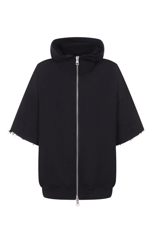 Хлопковая толстовка Andrea Ya'aqov 26MFEP27 Чёрный 26MFEP27