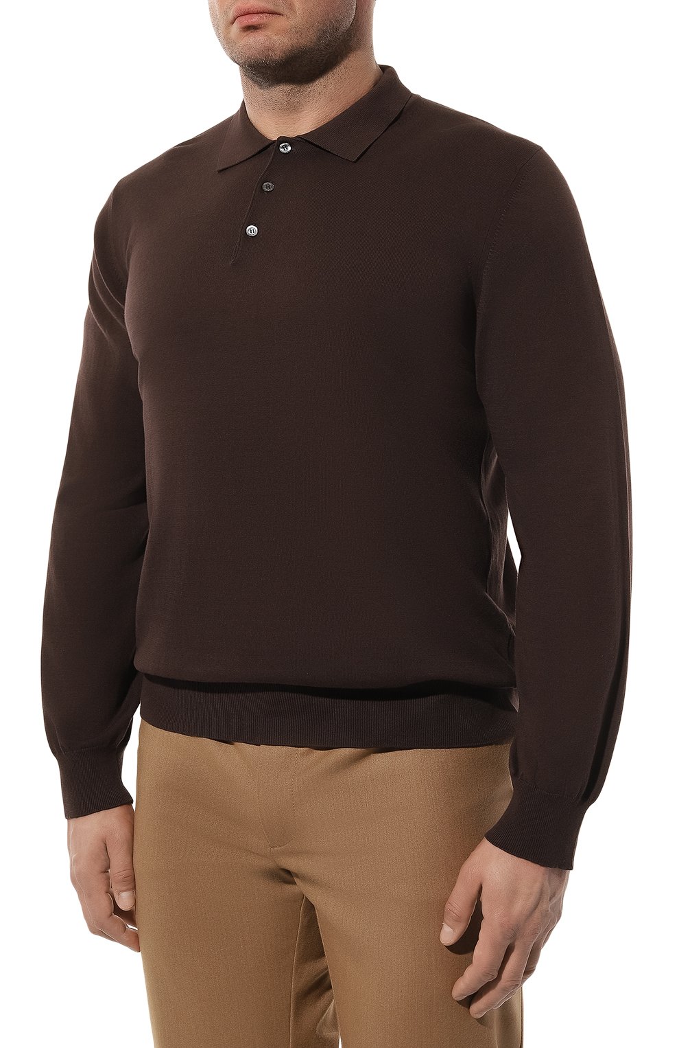 Хлопковое поло CANALI, арт. C0017B/MK00145, фото 3