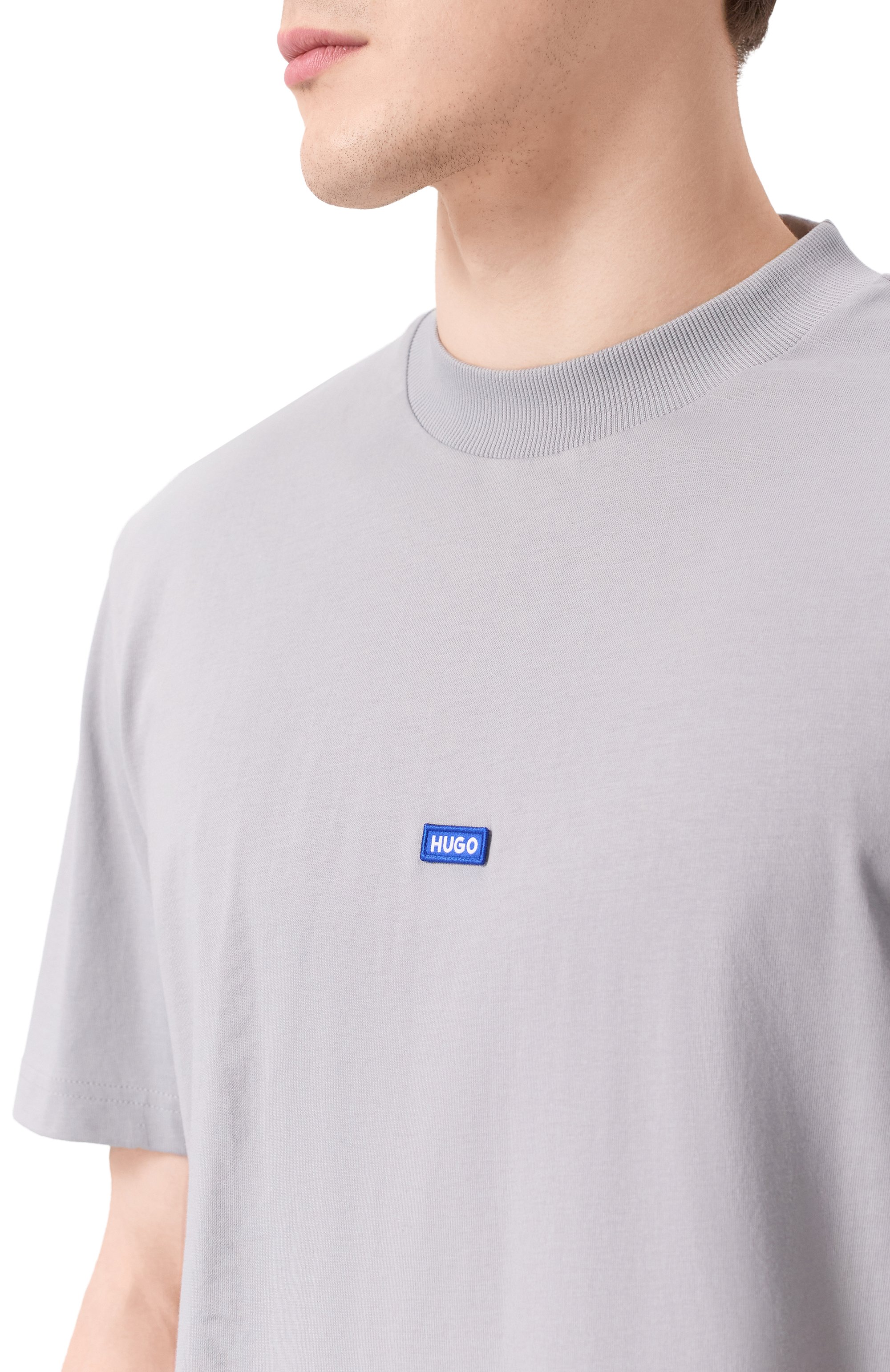 Хлопковая футболка HUGO BLUE, арт. 50509991, фото 5