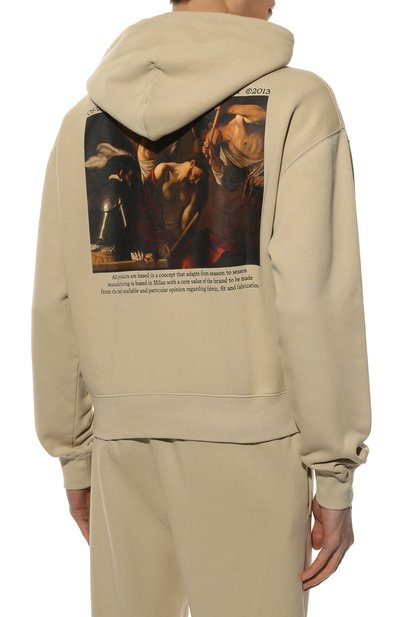 Хлопковое худи OFF-WHITE, арт. 0MBB037S22FLE007, фото 4