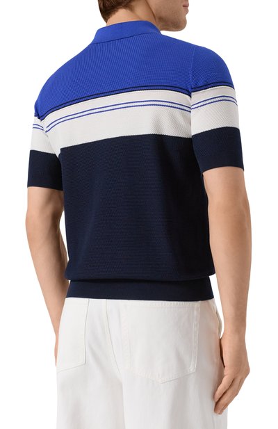 Поло из хлопка и шелка ZILLI, арт. KZP002M0142VTHL00, фото 4