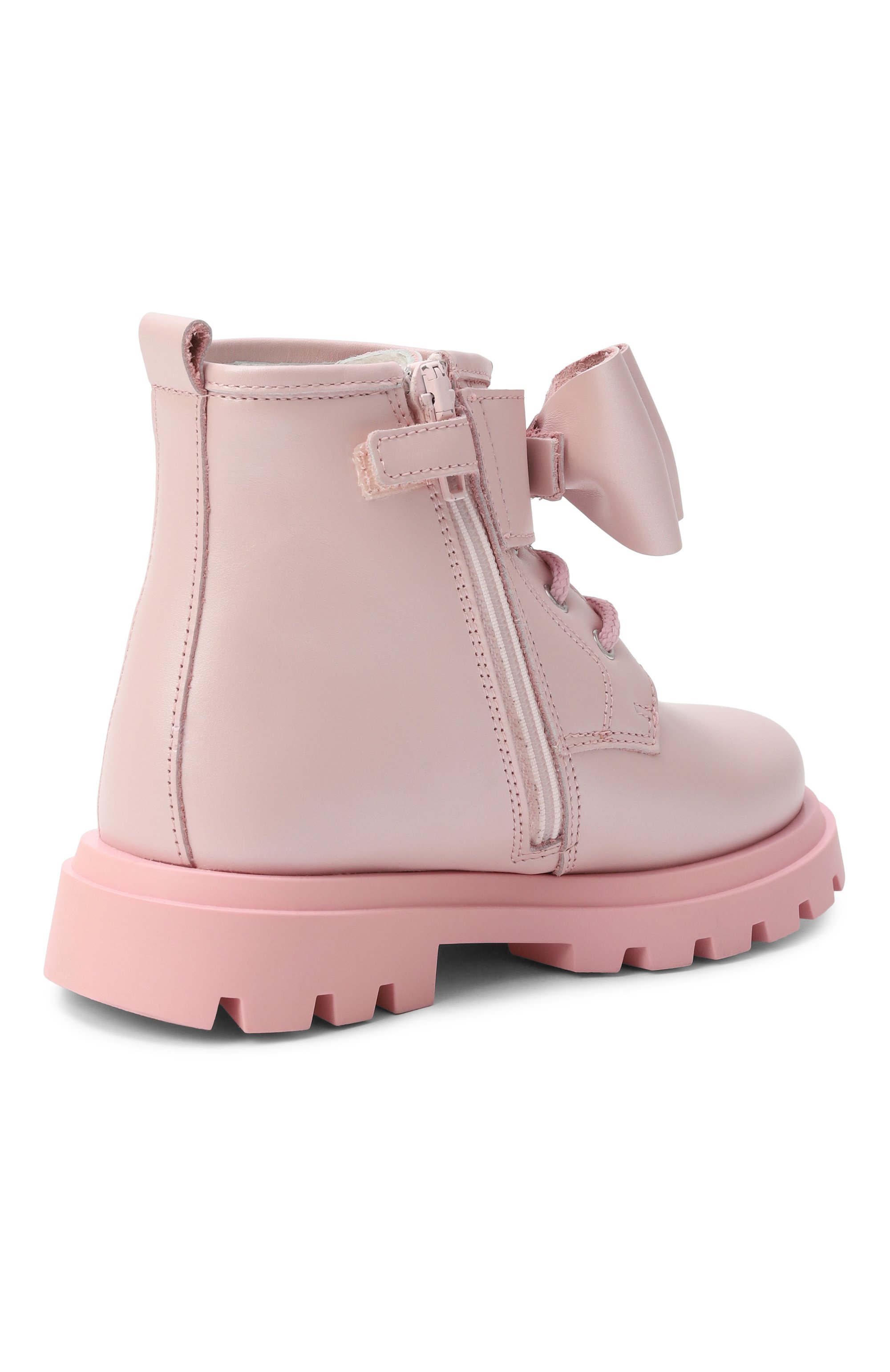 Кожаные ботинки MONNALISA, арт. 83F003M, фото 3