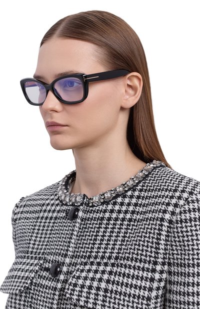 Оправа TOM FORD черного цвета по цене 48750 руб., арт. TF6046-B 001, фото 2 Оправа TOM FORD, арт. TF6046-B 001, фото 2