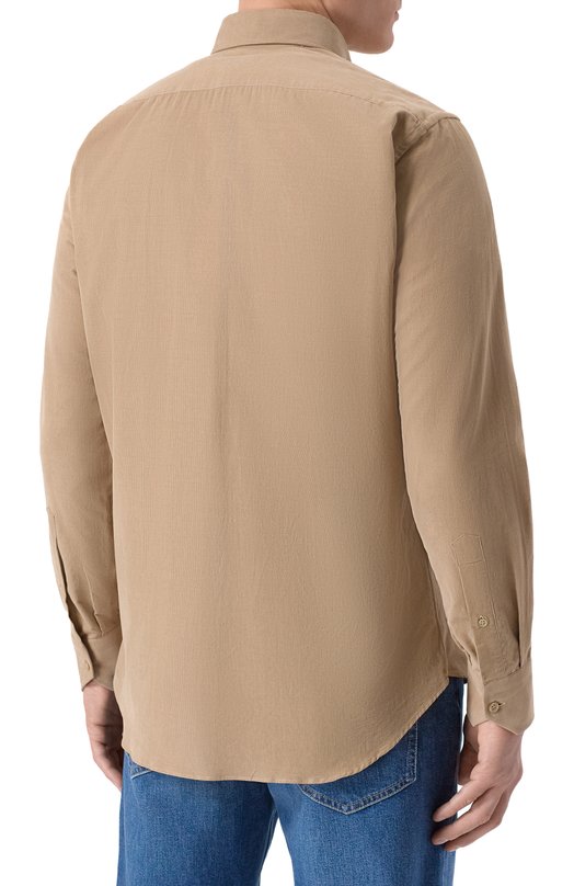 Хлопковая рубашка MVST M0RBIDA/PB/SP0RT/620-C0RDUR0Y Бежевый  M0RBIDA/PB/SP0RT/620-C0RDUR0Y Фото 4