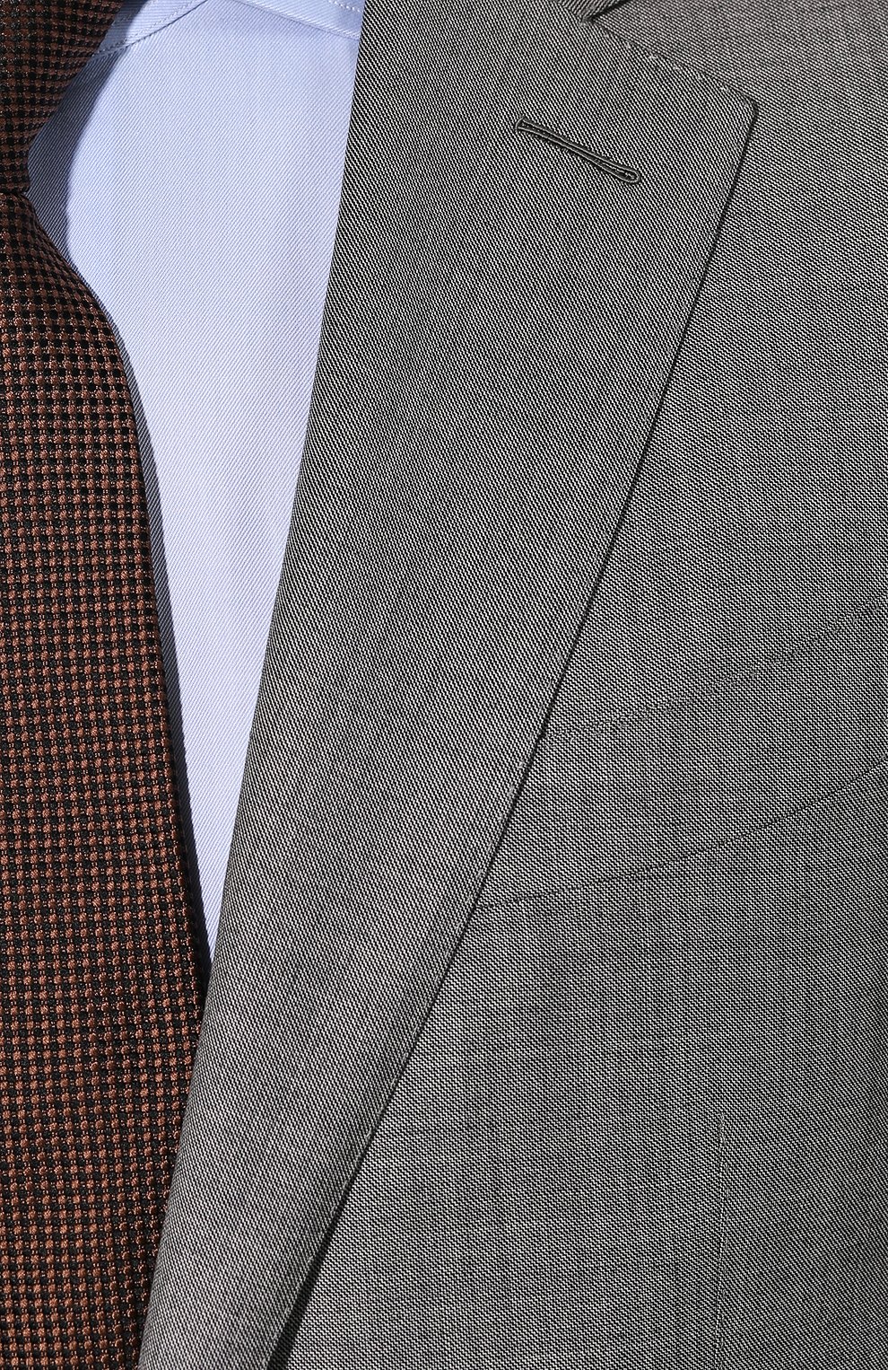 Шерстяной костюм TOM FORD серого цвета по цене 361000 руб., арт. 722R03/21YA4C, фото 6 Шерстяной костюм TOM FORD, арт. 722R03/21YA4C, фото 6