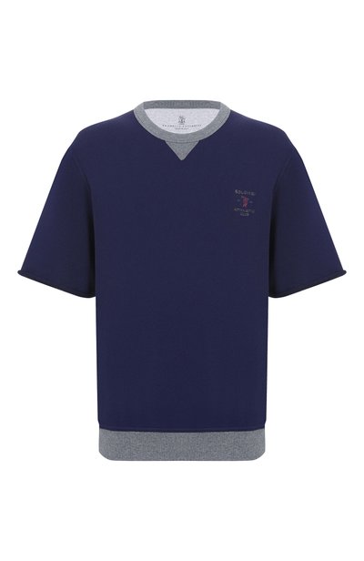 Мужская хлопковый свитшот BRUNELLO CUCINELLI, арт. MM8263391G