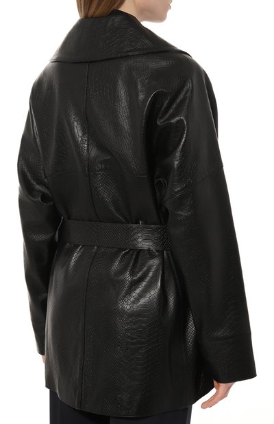 Кожаное полупальто ALBERTA FERRETTI, арт. 222U/A3712/6675, фото 4