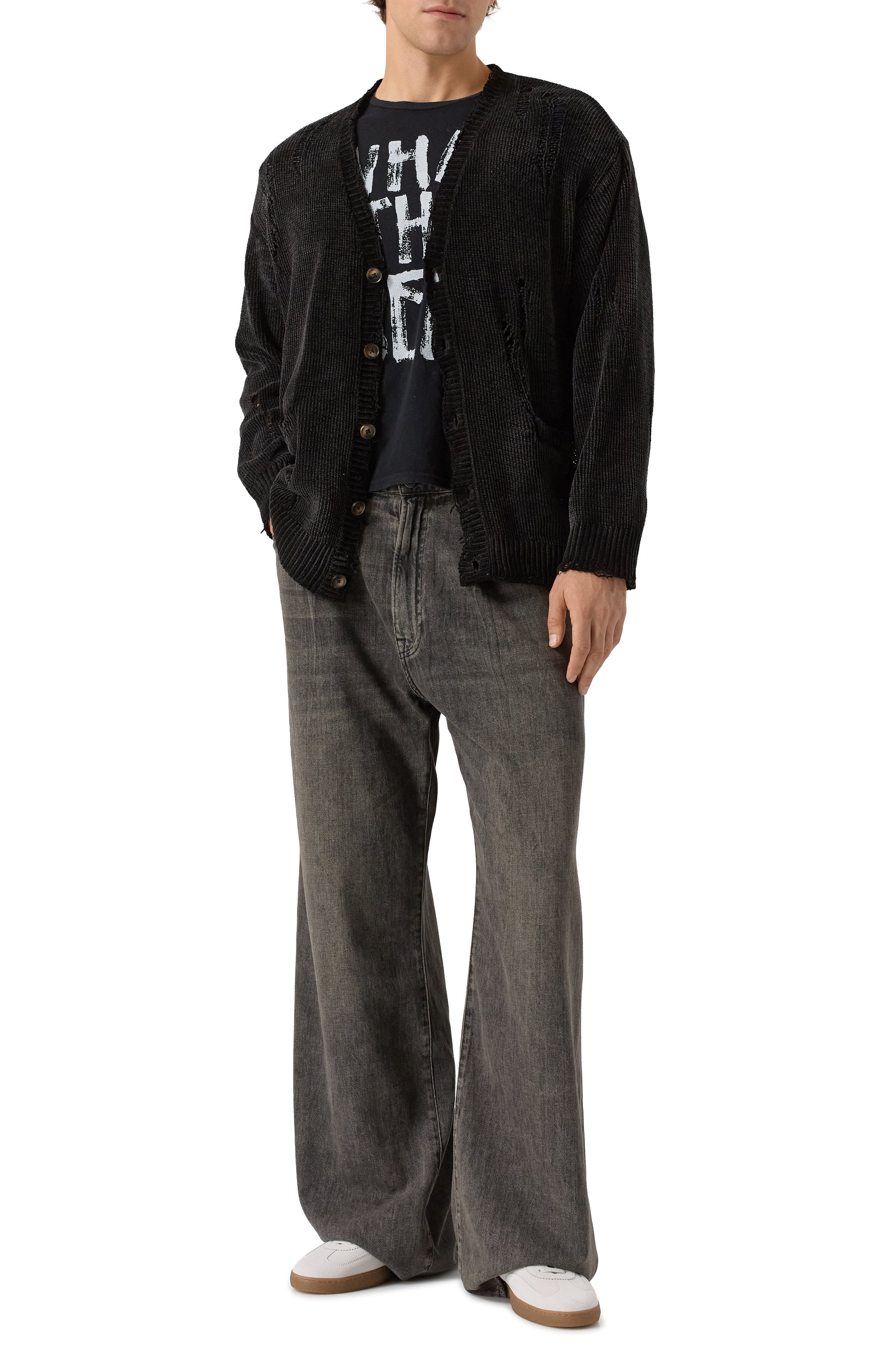 Хлопковый кардиган R13, арт. R13WY237-Y223A, фото 2