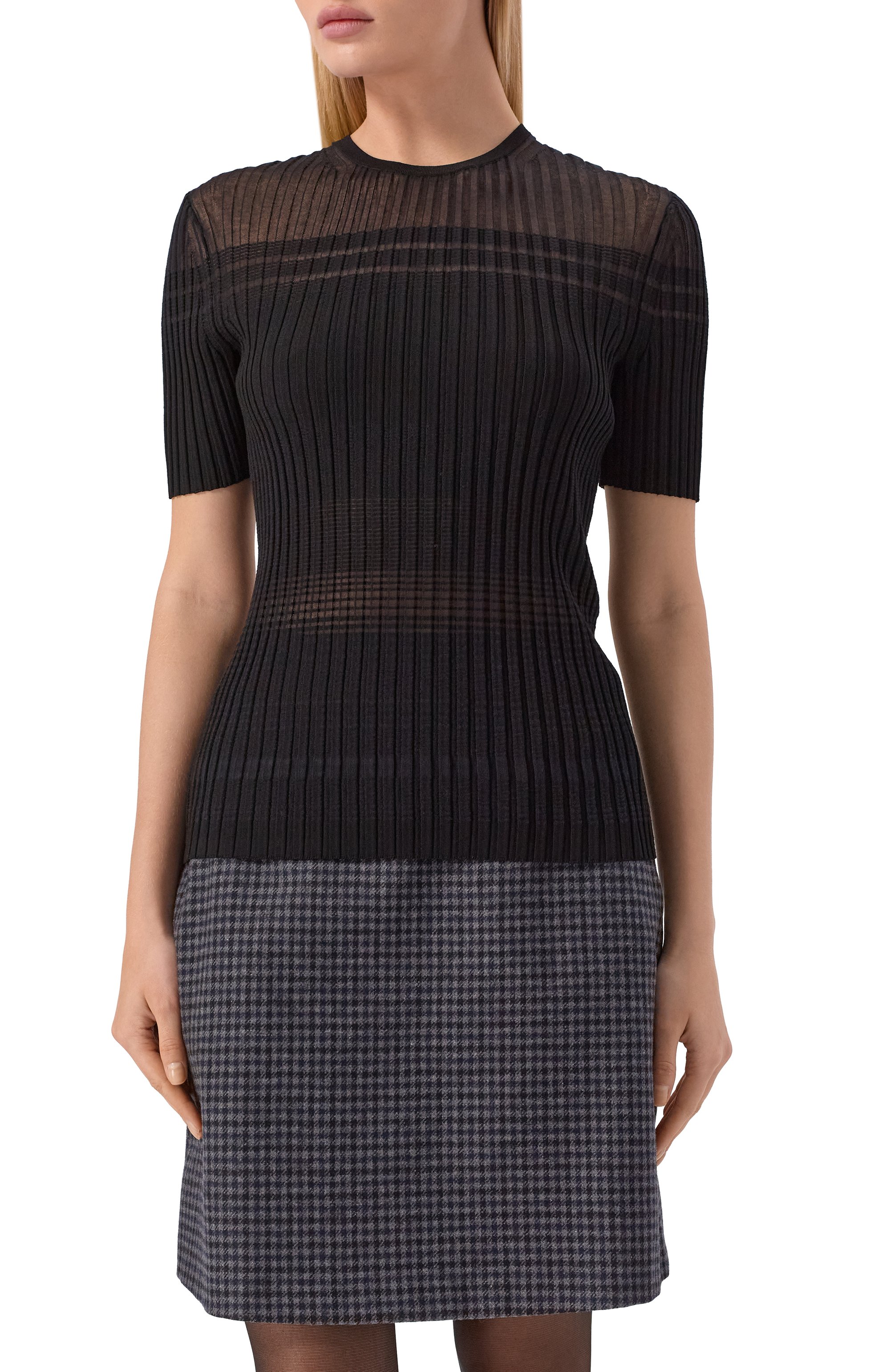 Пуловер из вискозы и хлопка THEORY, арт. P0616704, фото 3