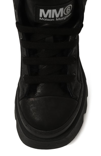 Кожаные ботинки MM6, арт. 75043/VAR4/30-35, фото 4