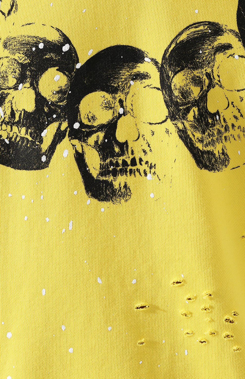 Хлопковое худи DOMREBEL, арт. AMIG0S/PULL0VER/H0LES AND PAINT, фото 5