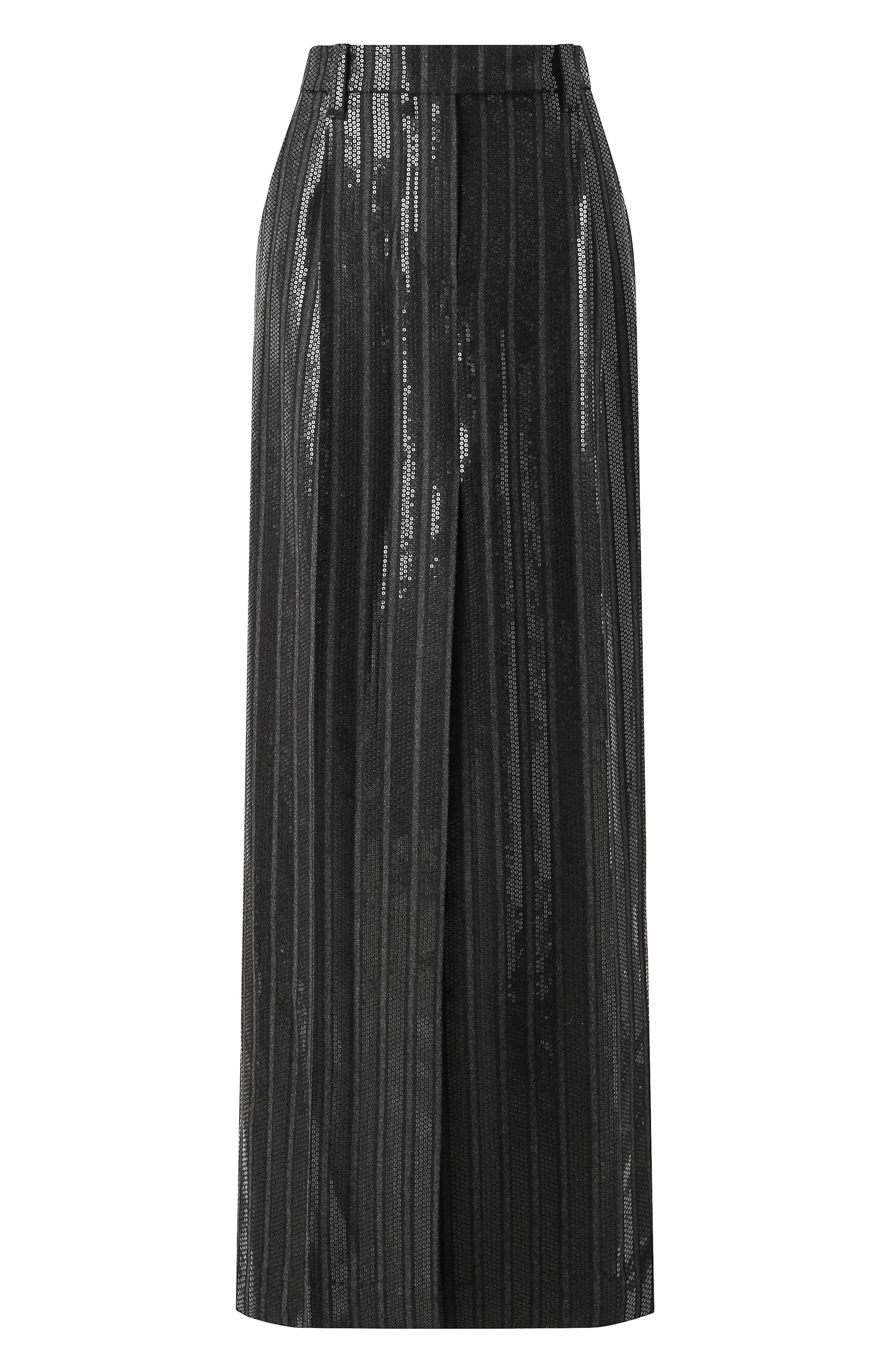 Шерстяная юбк�а с отделкой пайетками BRUNELLO CUCINELLI, арт. MB009G3698, фото 1