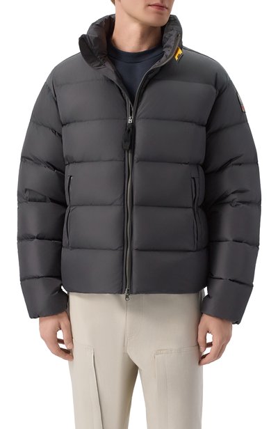 Пуховик PARAJUMPERS темно-серого цвета по цене 92400 руб., арт. 26WMPMPUTT01, фото 3 Пуховик PARAJUMPERS, арт. 26WMPMPUTT01, фото 3