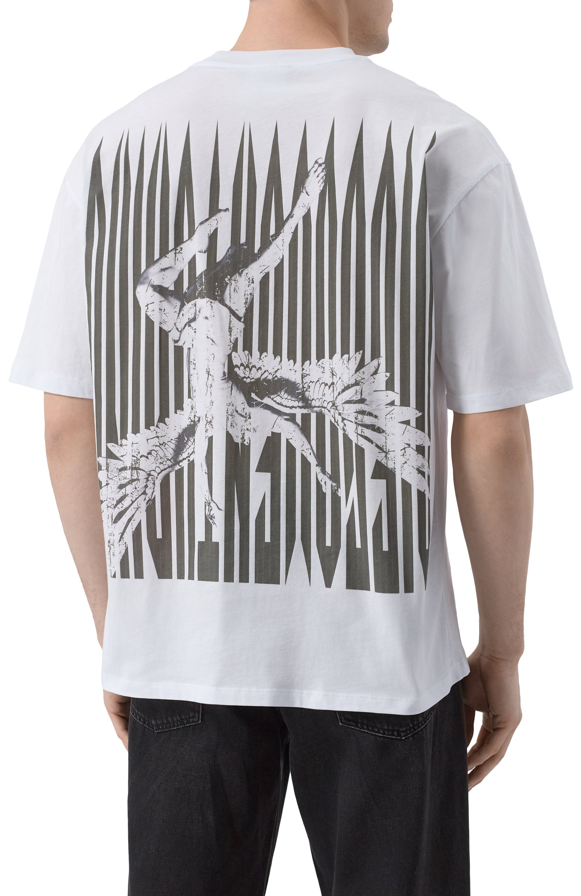 Хлопковая футболка DIEGO VENTURINO, арт. DVTS0DVI, фото 4