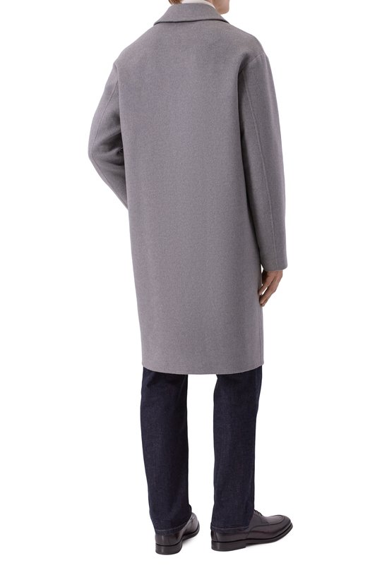 Пальто из шерсти шиншиллы и кашемира MVST M25.1PM.C002/F036 Серый  M25.1PM.C002/F036 Фото 4