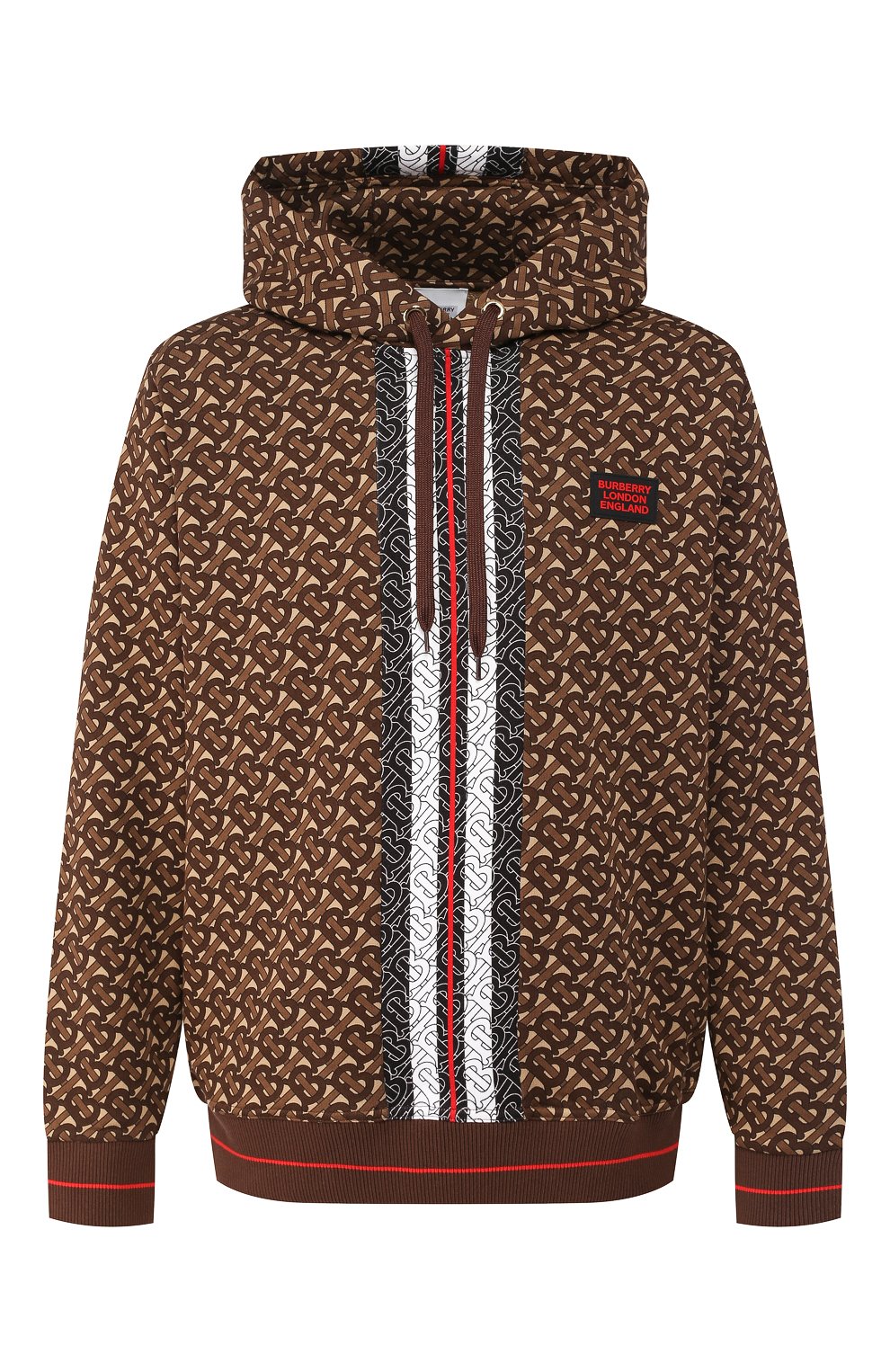 Хлопковое худи BURBERRY, арт. 8018241, фото 1