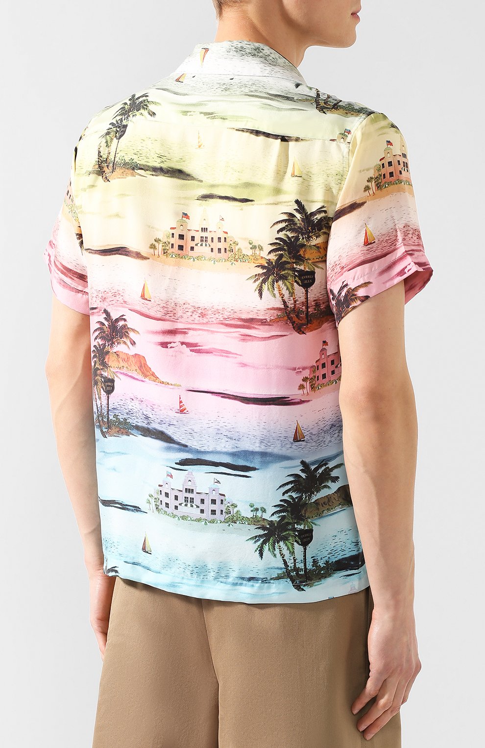 Шелковая рубашка AMIRI, арт. MWSSB-BHH, фото 4