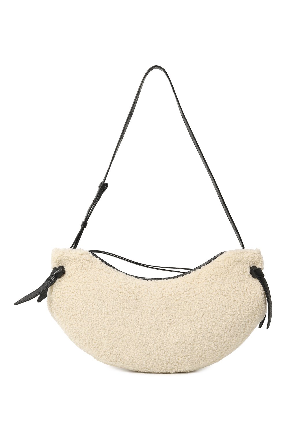 Сумка fortune cookie large YUZEFI кремового цвета по цене 74950 руб., арт. YUZAW24-HB-LF-F009, фото 1 Сумка fortune cookie large YUZEFI, арт. YUZAW24-HB-LF-F009, фото 1