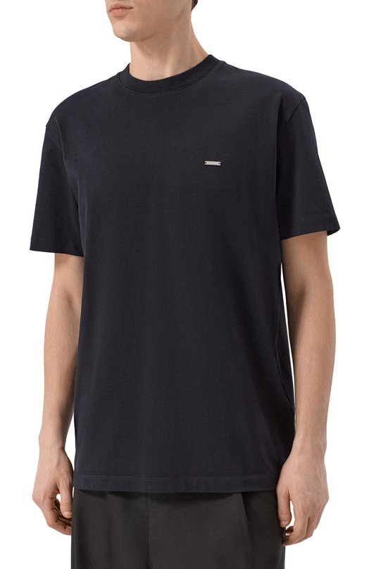 Хлопковая футболка Dsquared2 S74GD1522/D20106 Чёрный  S74GD1522/D20106 Фото 3