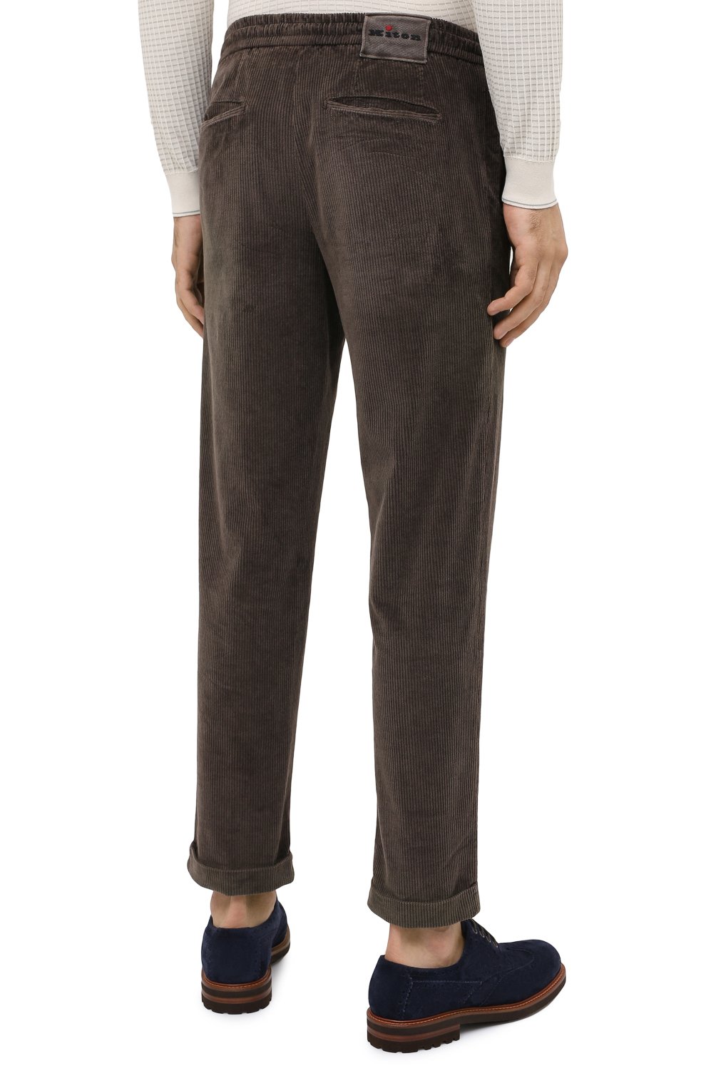 Вельветовые брюки KITON, арт. UFPLACJ02T46, фото 4