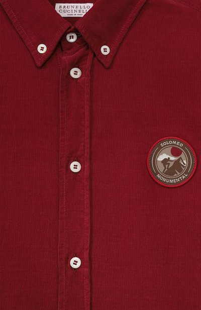 Вельветовая рубашка BRUNELLO CUCINELLI, арт. BL688C314C, фото 3