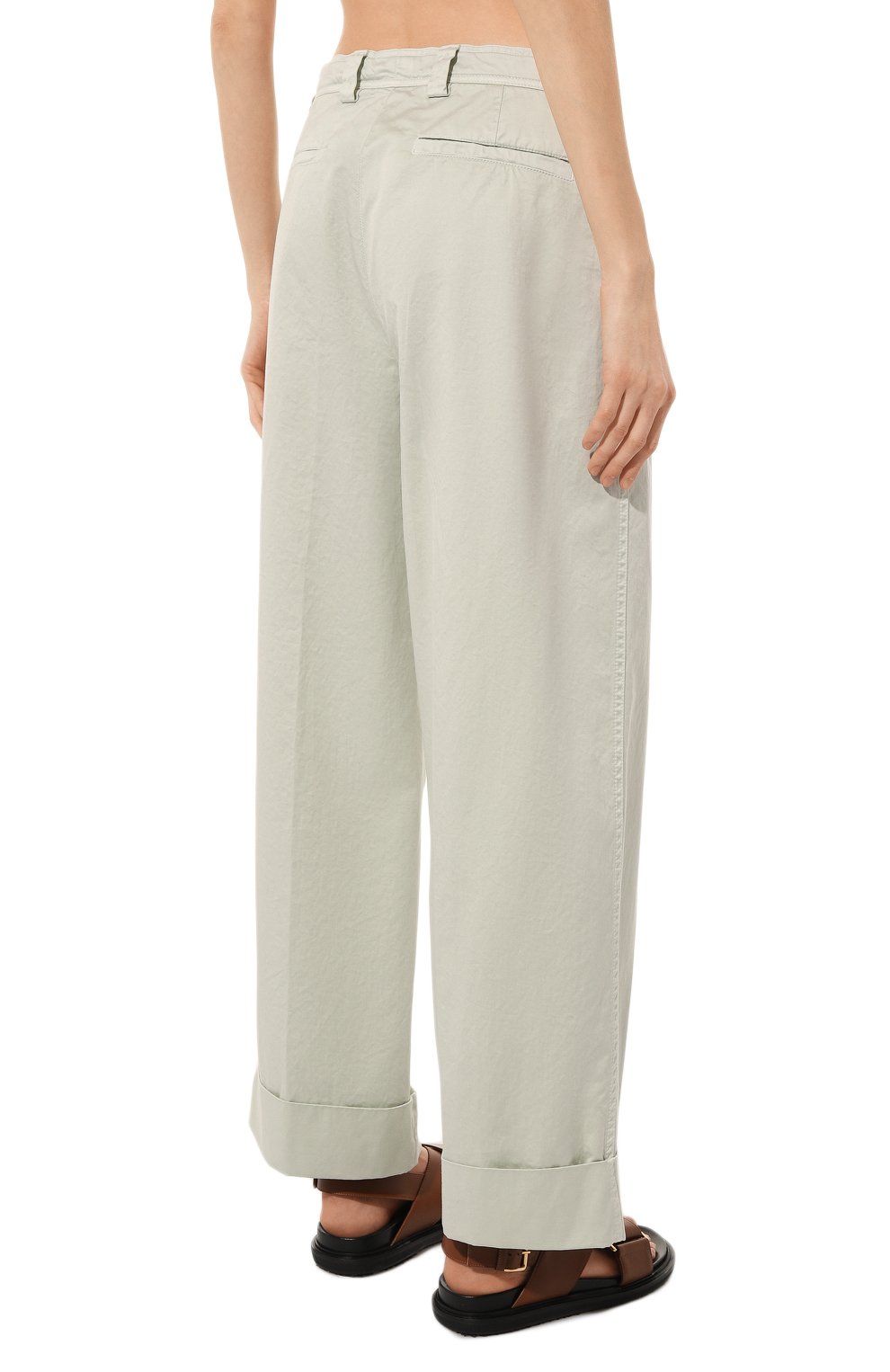 Хлопковые брюки DRIES VAN NOTEN, арт. 231-010909-6055, фото 4