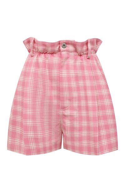 Женские хлопковые шорты MIU MIU, арт. MP1536-6J1-F0UJ2