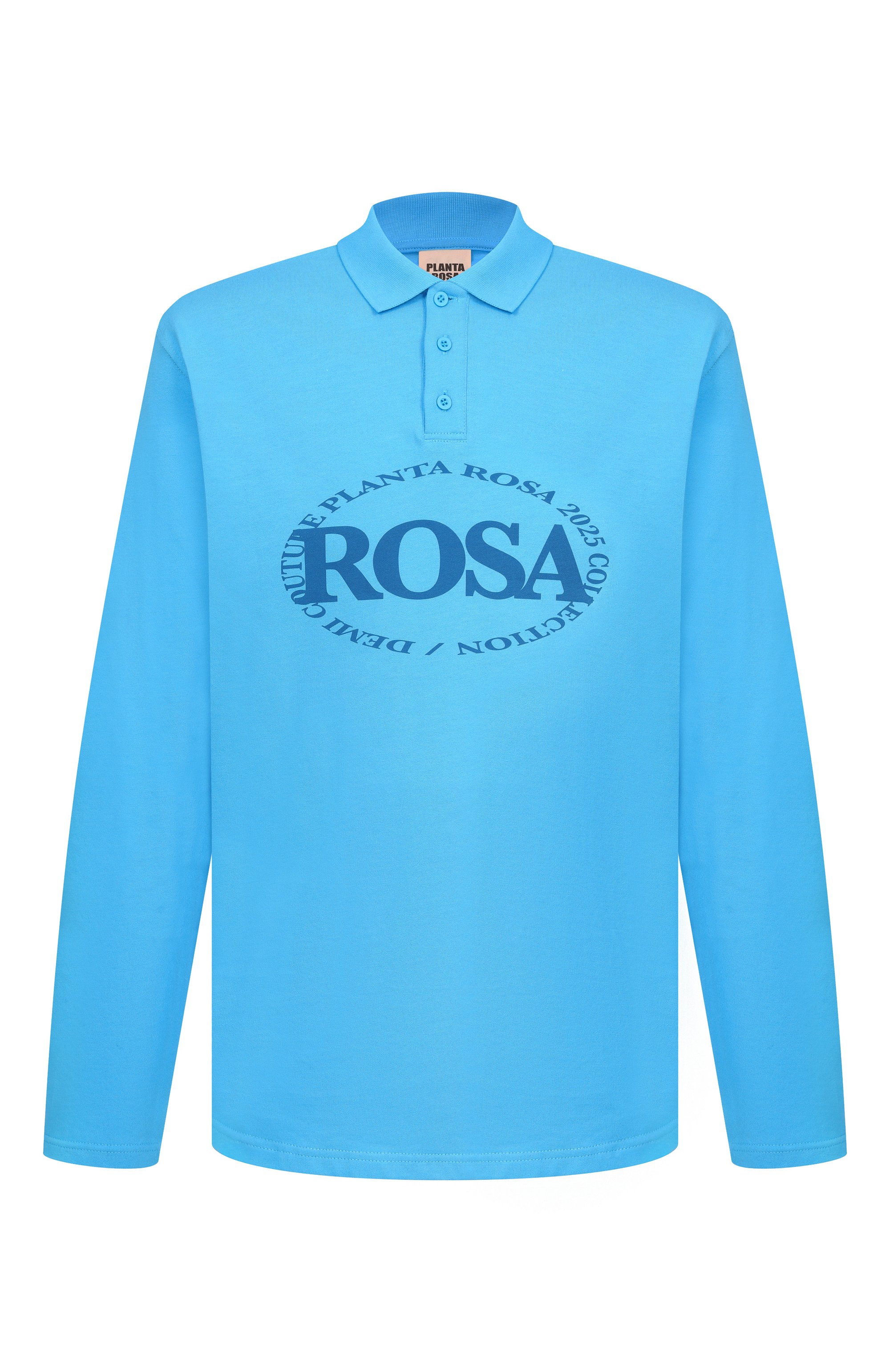 Хлопковое поло PLANTA ROSA, арт. PR/POLOLONG/ROSA/220, фото 1
