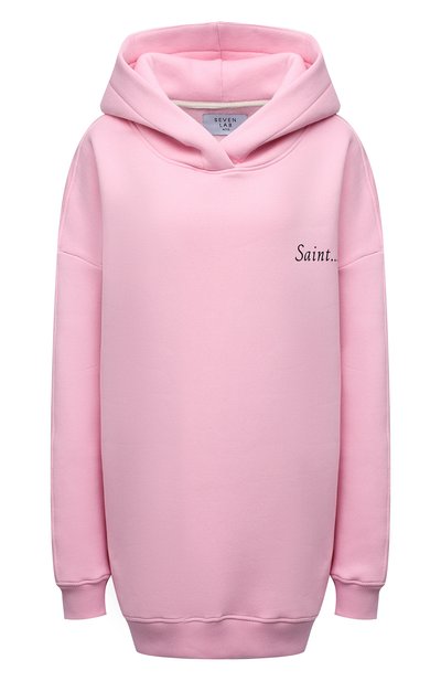 Женский хлопковое худи SEVEN LAB, арт. HMOw S G019 pink