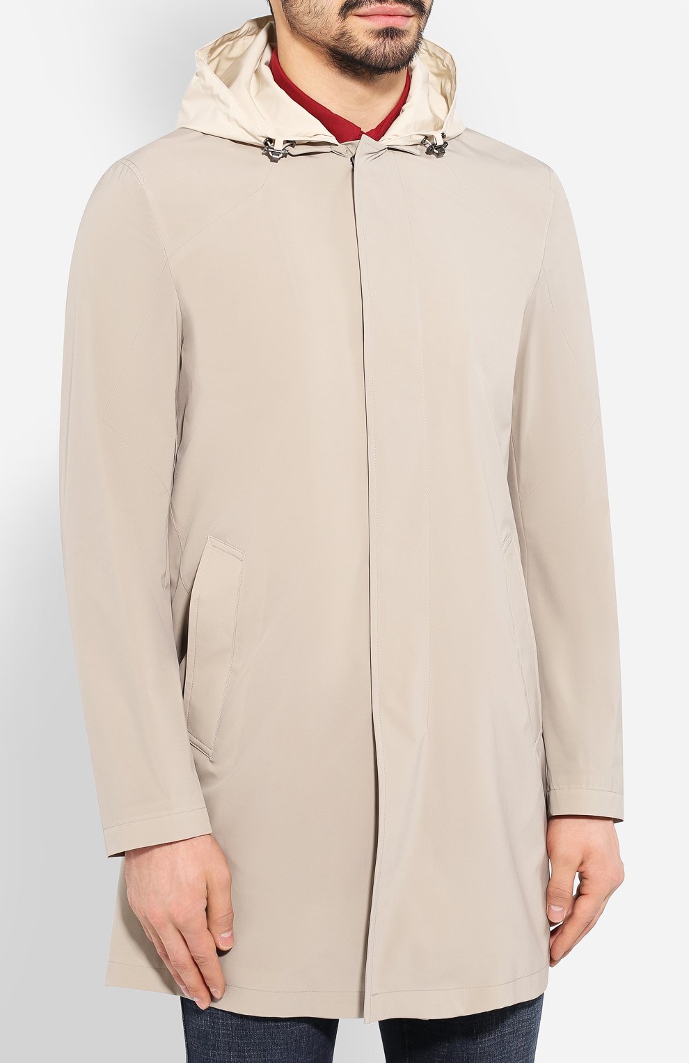 Плащ LORO PIANA бежевого цвета по цене 310000 руб., арт. FAL1312, фото 3 Плащ LORO PIANA, арт. FAL1312, фото 3