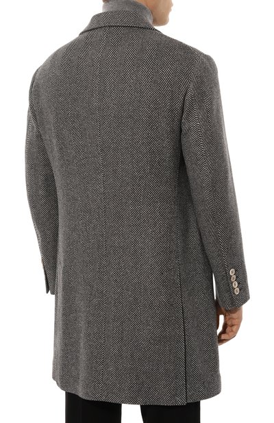 Пальто из шерсти и шелка BRUNELLO CUCINELLI, арт. MY4439039, фото 4