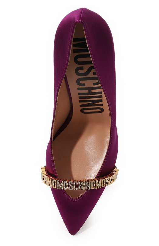 фото Текстильные туфли moschino