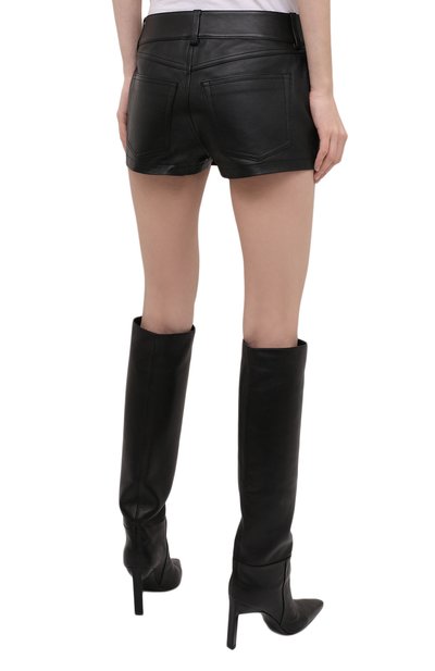 Юбка-шорты из кожи ALEXANDER WANG, арт. 1WC4215173, фото 4