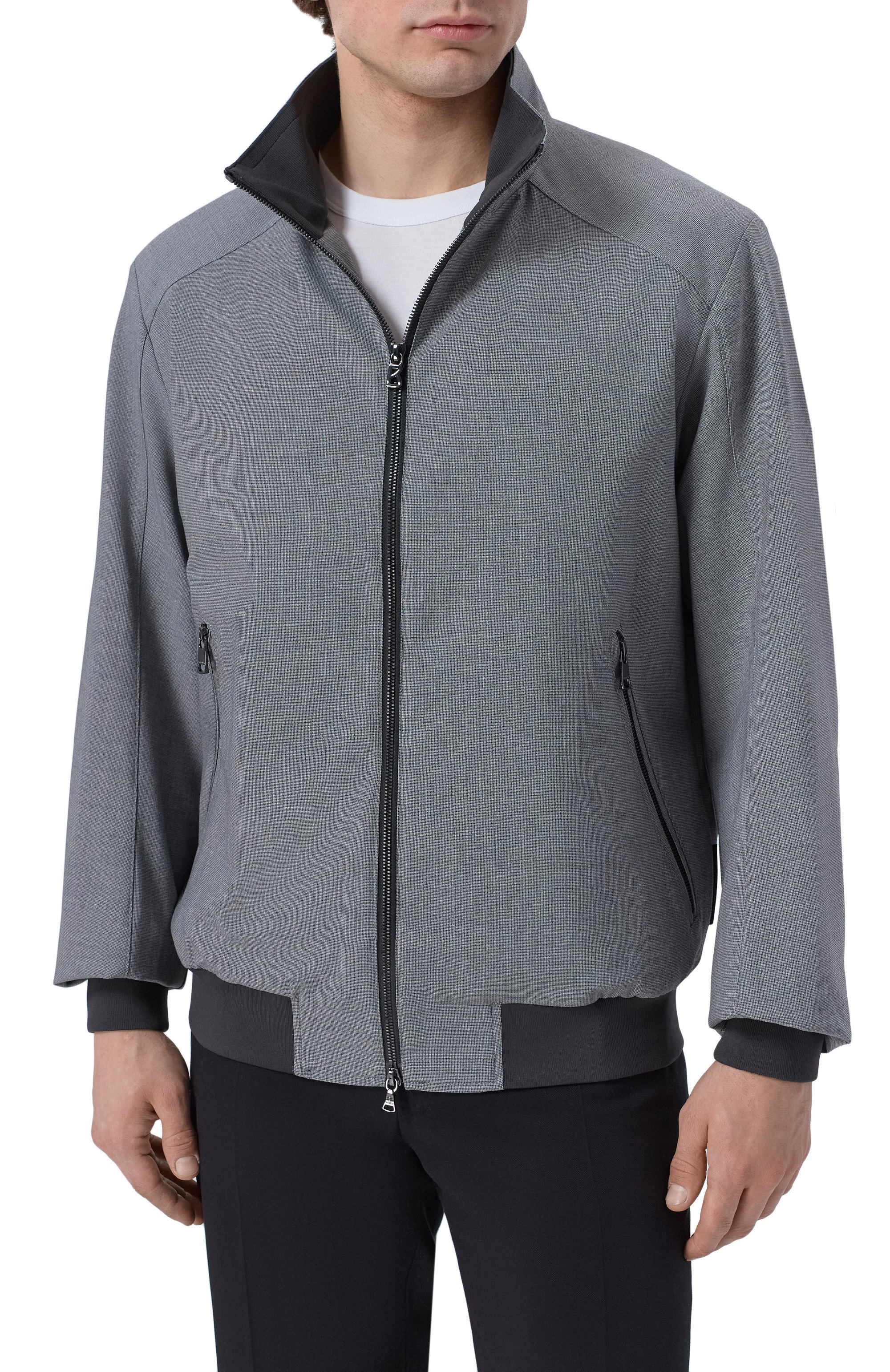 Бомбер BOGNER серого цвета по цене 73000 руб., арт. 38251200, фото 3 Бомбер BOGNER, арт. 38251200, фото 3