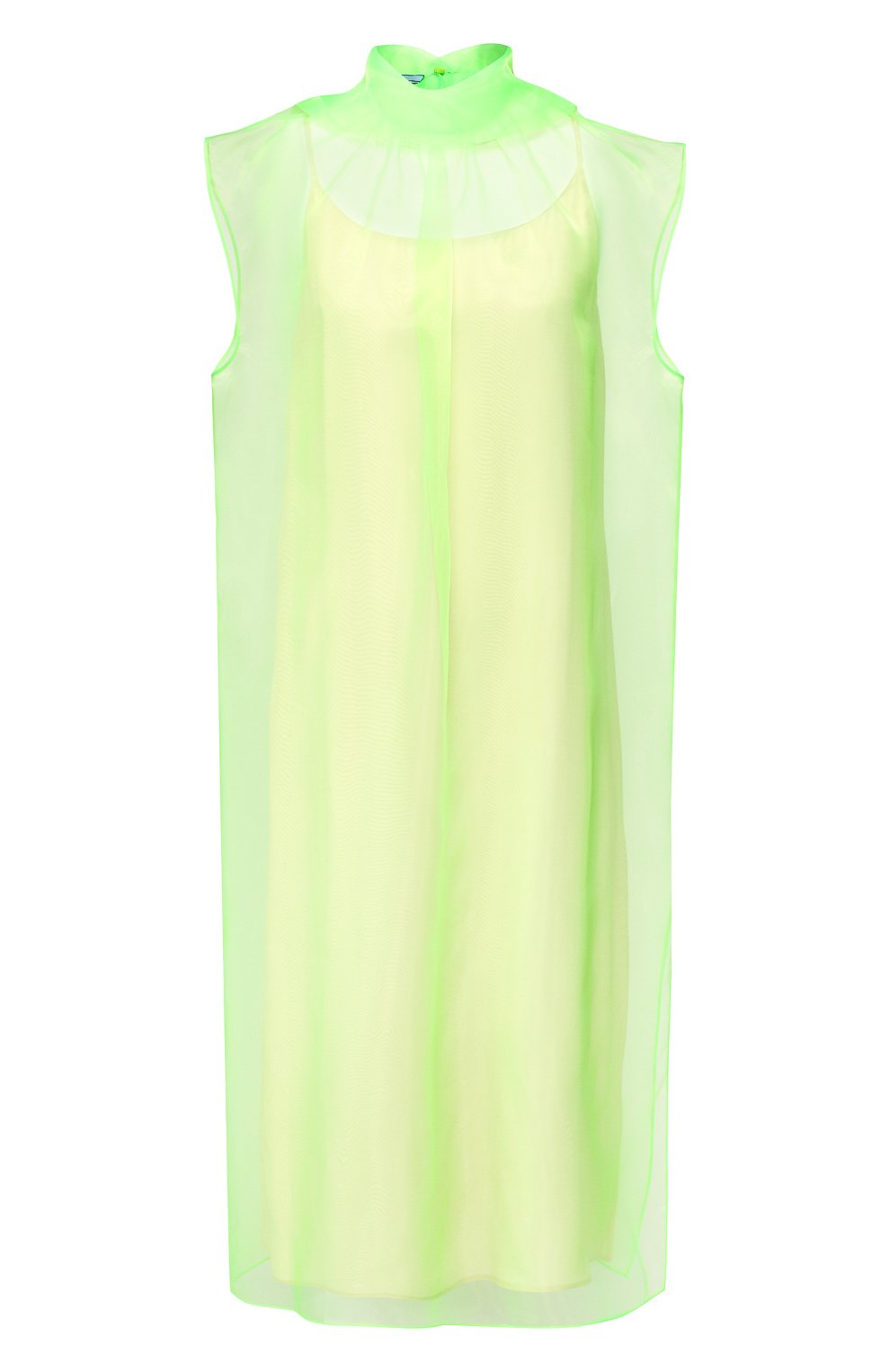 Платье прямого кроя с воротником-стойкой PRADA, арт. P37F5G-1SPB-F0362, фото 1