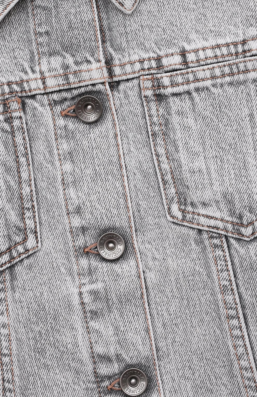 Джинсовая куртка BRUNELLO CUCINELLI, арт. BA0950433A, фото 3