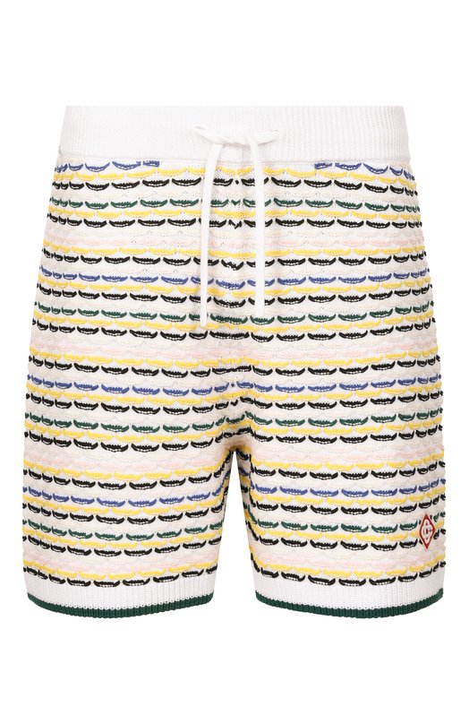 Хлопковые шорты Casablanca M-SP26-KW-1210-01 Разноцветный M-SP26-KW-1210-01