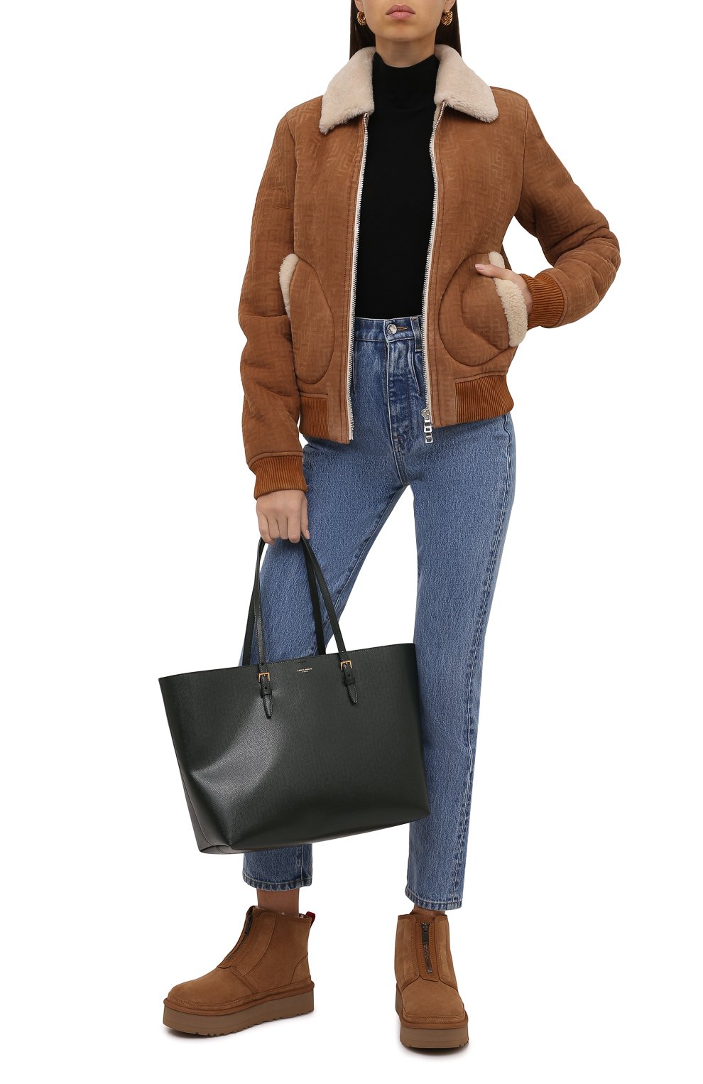 Замшевые ботинки neumel UGG, арт. 1122677_CHE, фото 2