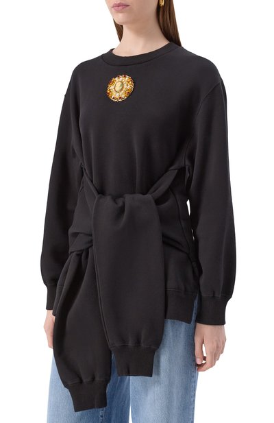 Хлопковый свитшот DOLCE & GABBANA, арт. F9S81Z/HU7DU, фото 3