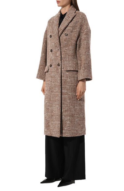 Шерстяное пальто BRUNELLO CUCINELLI, арт. MD5289539, фото 3