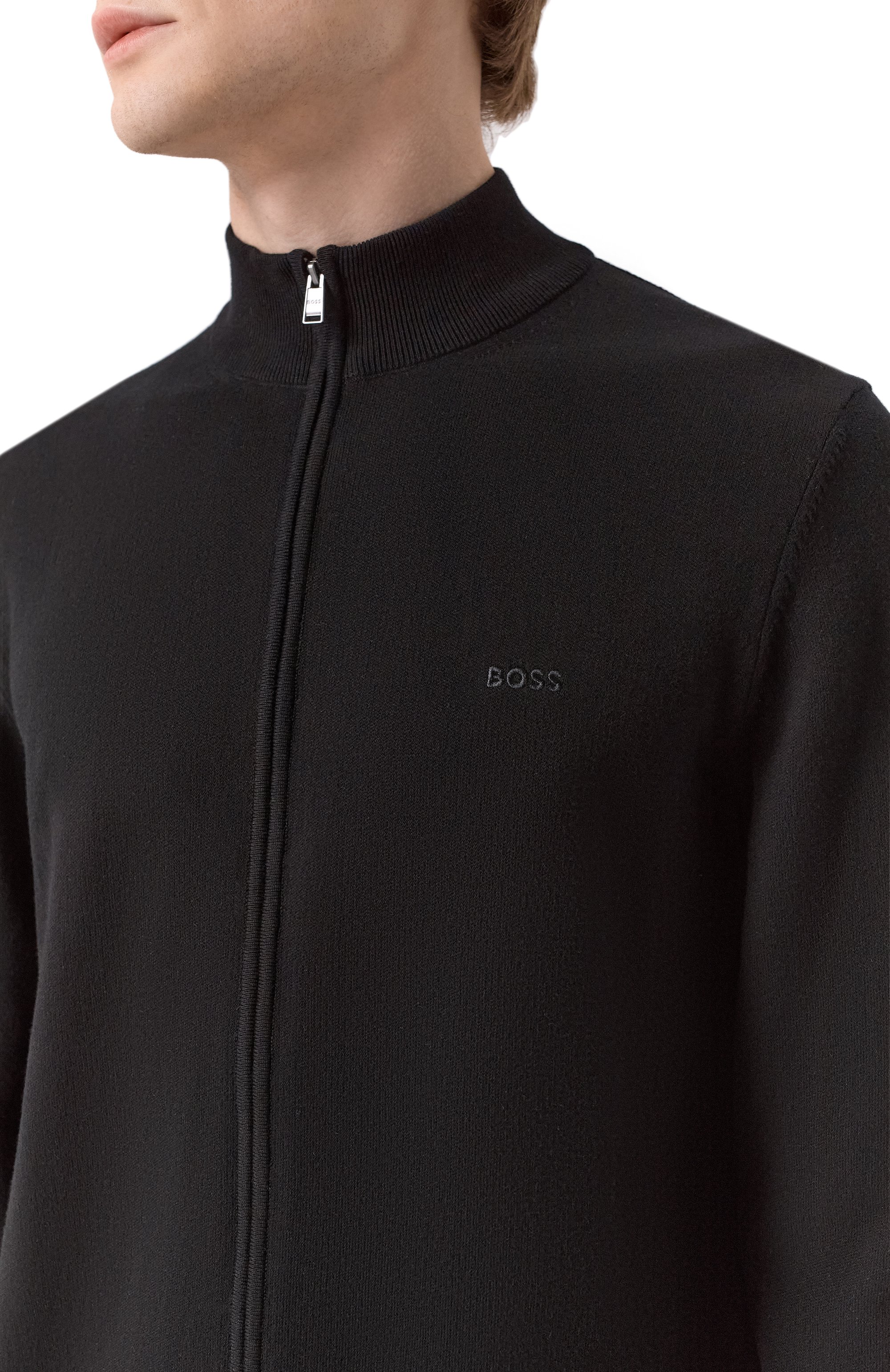 Хлопковый кардиган BOSS, арт. 50505998, фото 5