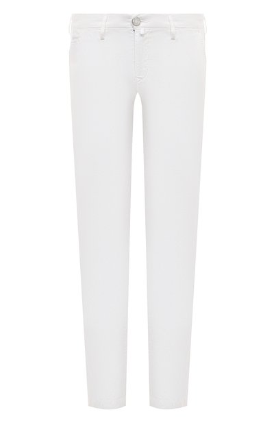 Мужские брюки из хлопка и льна JACOB COHEN, арт. U P 001 01 S 3766