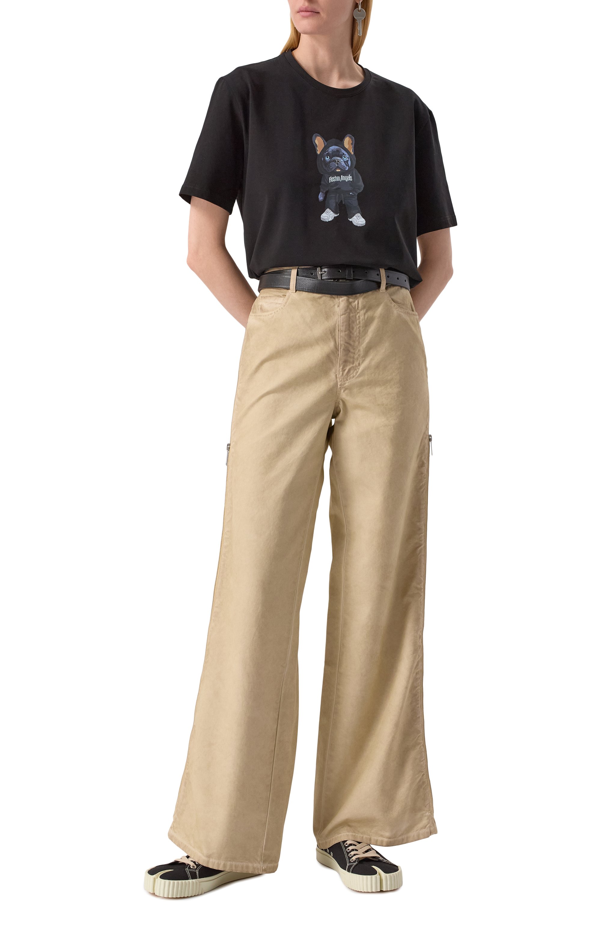 Хлопковые брюки HALFBOY, арт. HS251WP006, фото 2