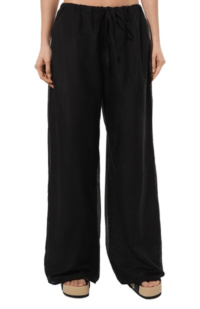 Брюки из хлопка и шелка LILA EUGENIE, арт. 2418, фото 3