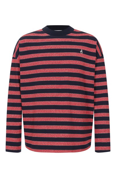 Мужская хлопковый лонгслив JIL SANDER, арт. J22GC0262/J20389