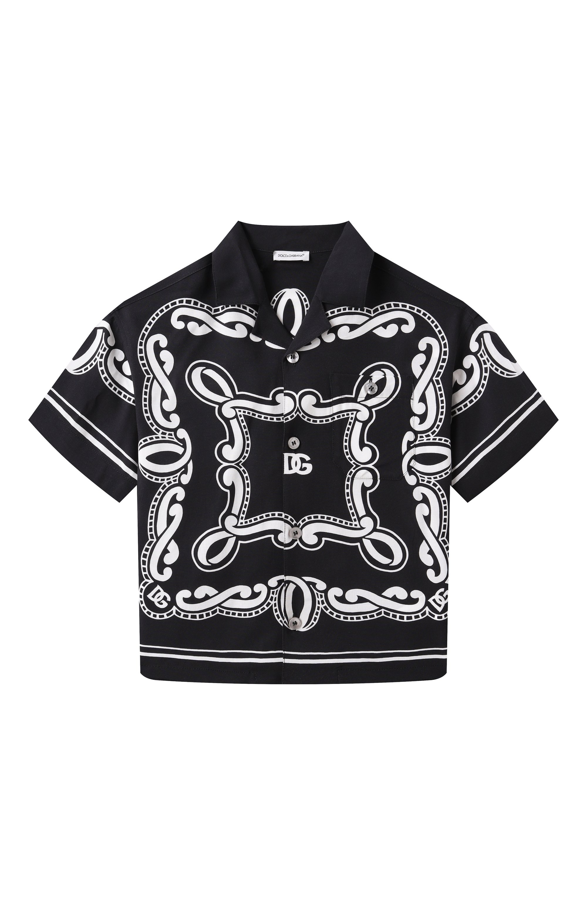 Рубашка из вискозы DOLCE & GABBANA, арт. L43S81/FP8F7/2-6, фото 1