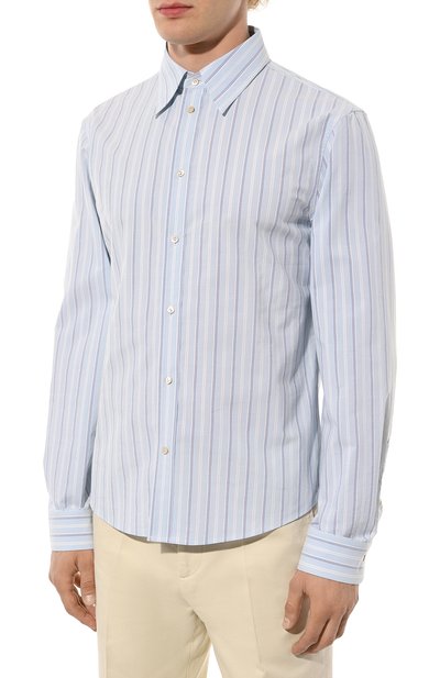 Хлопковая рубашка GUCCI, арт. 625882 ZAEC2, фото 3