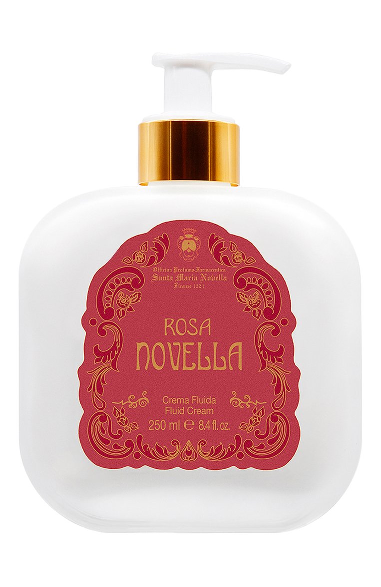 Крем для тела rosa novella (250ml) SANTA MARIA NOVELLA бесцветного цвета, арт. SMN3189902 | Фото 1 (Нос: Не проставлено; Региональные ограничения белый список (Axapta Mercury): Не проставлено; Тип продукта: Кремы; Назначение: Для тела; Unisex: Unisex; Косметика кросс-кт: Уход У)