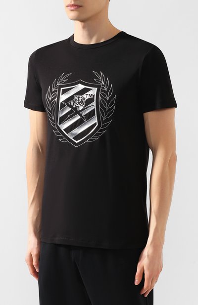 Хлопковая футболка PLEIN SPORT, арт. P19C MTK3390 SJY001N, фото 3