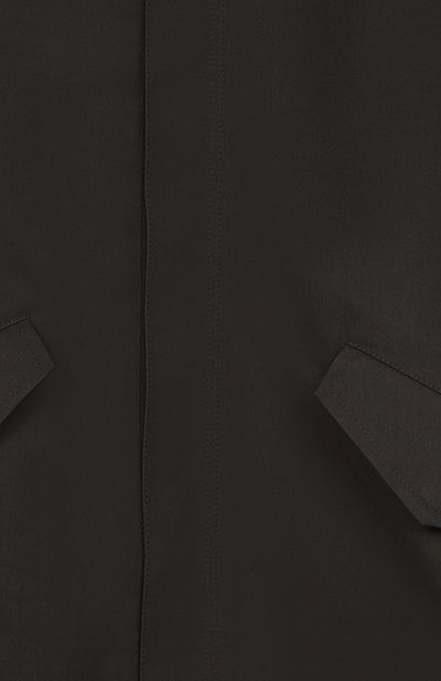 Хлопковая парка с отделкой из лисы YVES SALOMON ENFANT, арт. 24WEM001LGF52X/8-10, фото 3